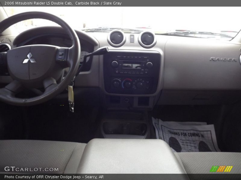 Carbide Black / Slate Gray 2006 Mitsubishi Raider LS Double Cab