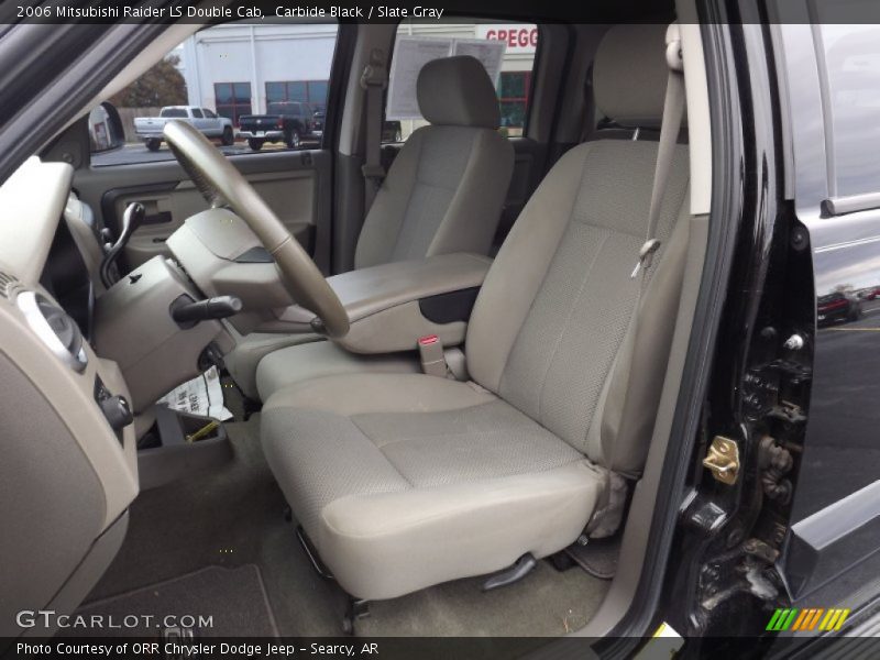 Carbide Black / Slate Gray 2006 Mitsubishi Raider LS Double Cab