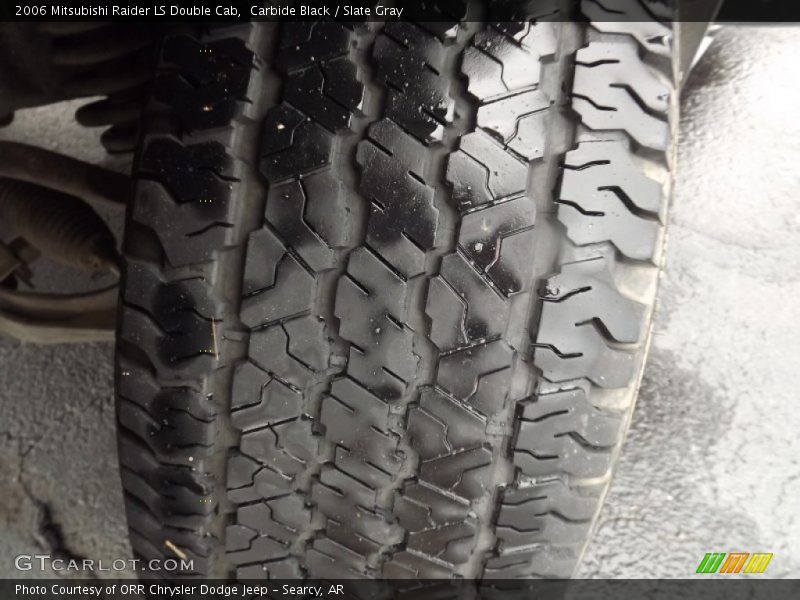 Carbide Black / Slate Gray 2006 Mitsubishi Raider LS Double Cab