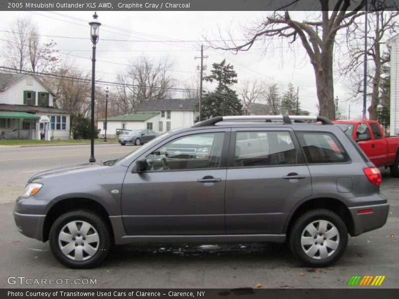 Graphite Gray / Charcoal 2005 Mitsubishi Outlander XLS AWD