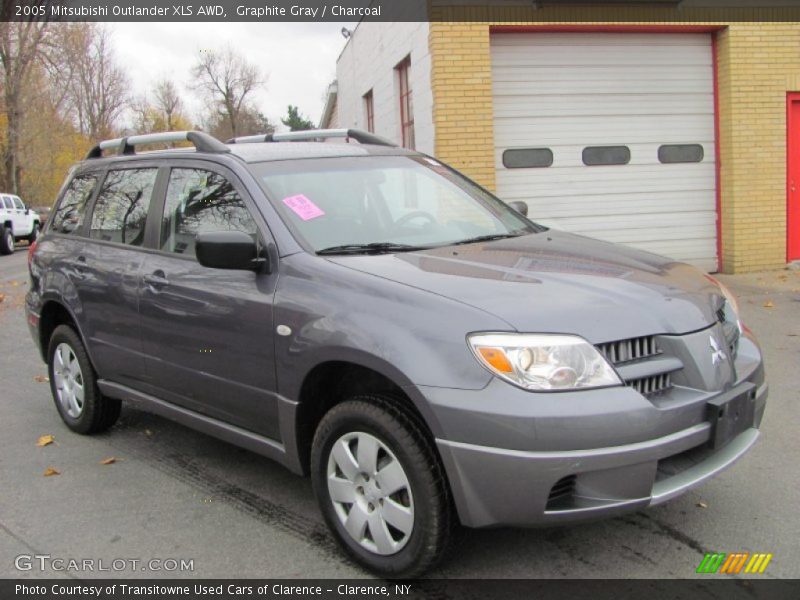 Graphite Gray / Charcoal 2005 Mitsubishi Outlander XLS AWD