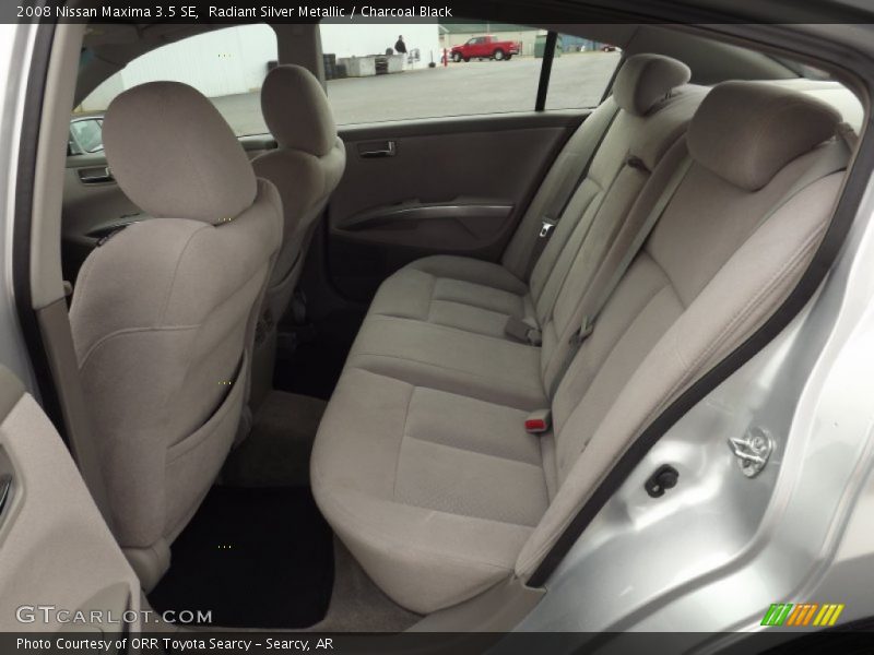 Radiant Silver Metallic / Charcoal Black 2008 Nissan Maxima 3.5 SE