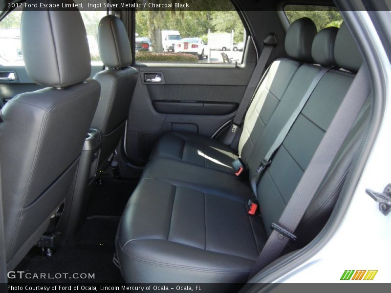 Ingot Silver Metallic / Charcoal Black 2012 Ford Escape Limited