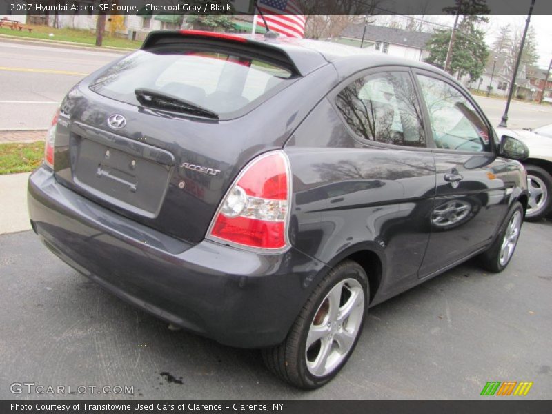  2007 Accent SE Coupe Charcoal Gray
