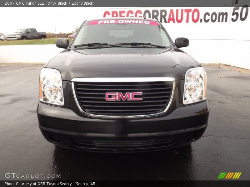 Onyx Black / Ebony Black 2007 GMC Yukon SLE