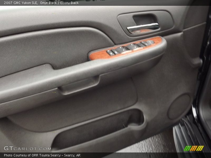 Onyx Black / Ebony Black 2007 GMC Yukon SLE