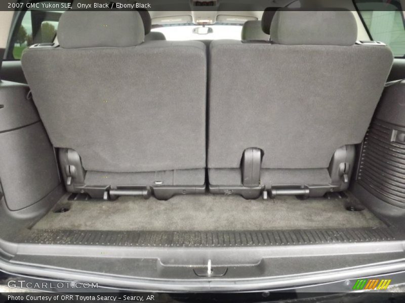 Onyx Black / Ebony Black 2007 GMC Yukon SLE