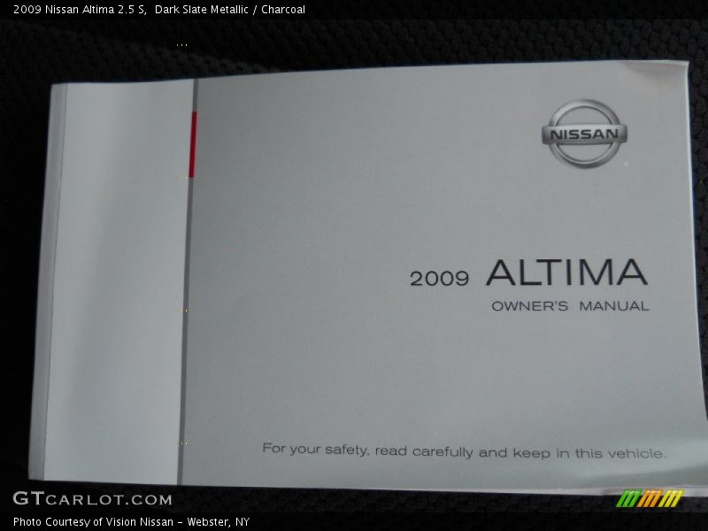 Dark Slate Metallic / Charcoal 2009 Nissan Altima 2.5 S