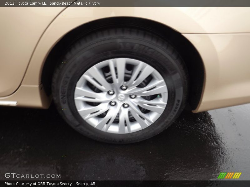 Sandy Beach Metallic / Ivory 2012 Toyota Camry LE