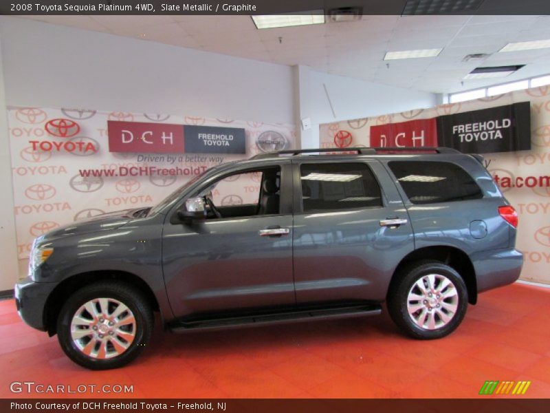 Slate Metallic / Graphite 2008 Toyota Sequoia Platinum 4WD