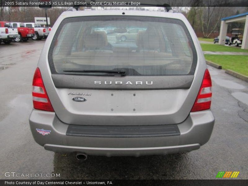 Crystal Gray Metallic / Beige 2005 Subaru Forester 2.5 XS L.L.Bean Edition