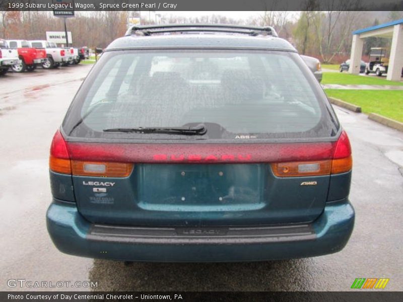 Spruce Green Pearl / Gray 1999 Subaru Legacy L Wagon