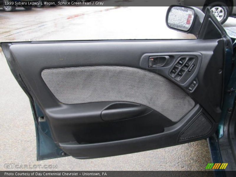Spruce Green Pearl / Gray 1999 Subaru Legacy L Wagon