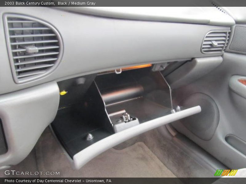 Black / Medium Gray 2003 Buick Century Custom