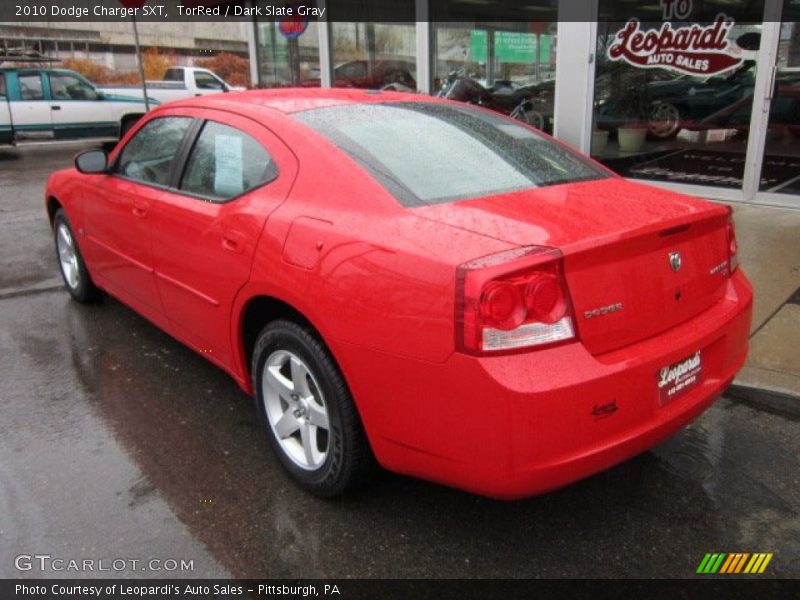 TorRed / Dark Slate Gray 2010 Dodge Charger SXT