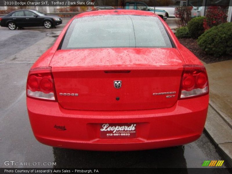 TorRed / Dark Slate Gray 2010 Dodge Charger SXT