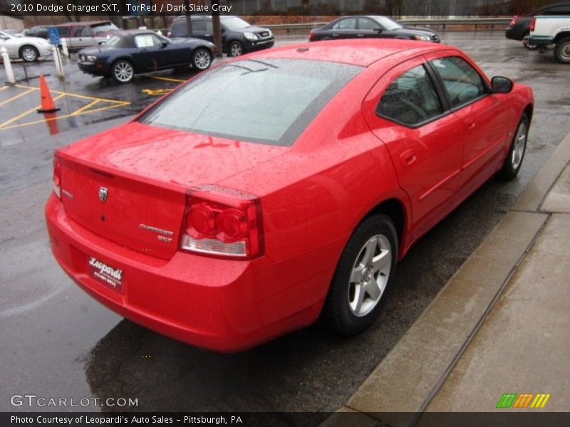 TorRed / Dark Slate Gray 2010 Dodge Charger SXT