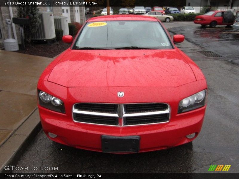 TorRed / Dark Slate Gray 2010 Dodge Charger SXT
