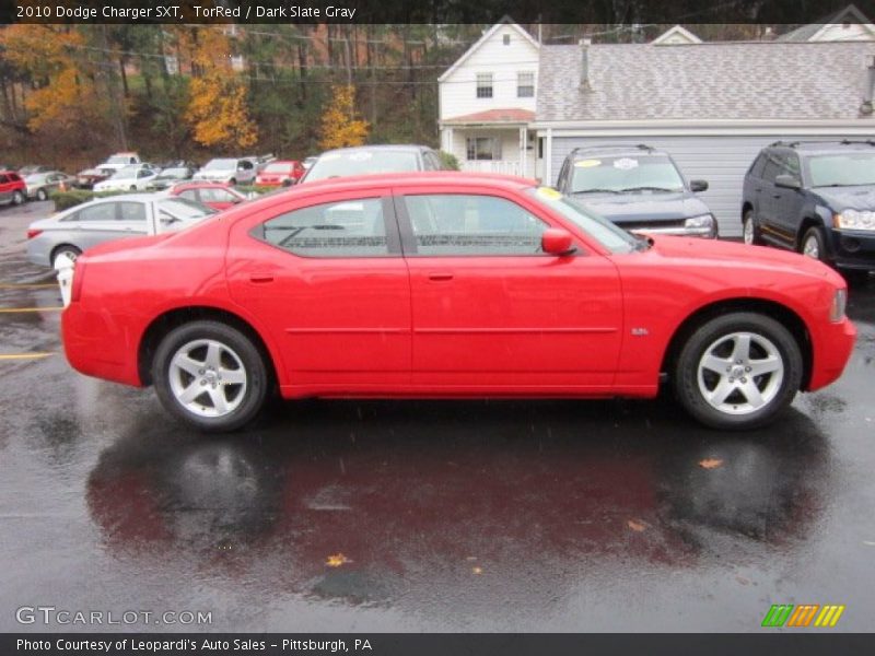 TorRed / Dark Slate Gray 2010 Dodge Charger SXT