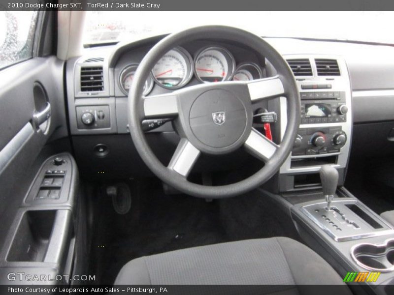TorRed / Dark Slate Gray 2010 Dodge Charger SXT