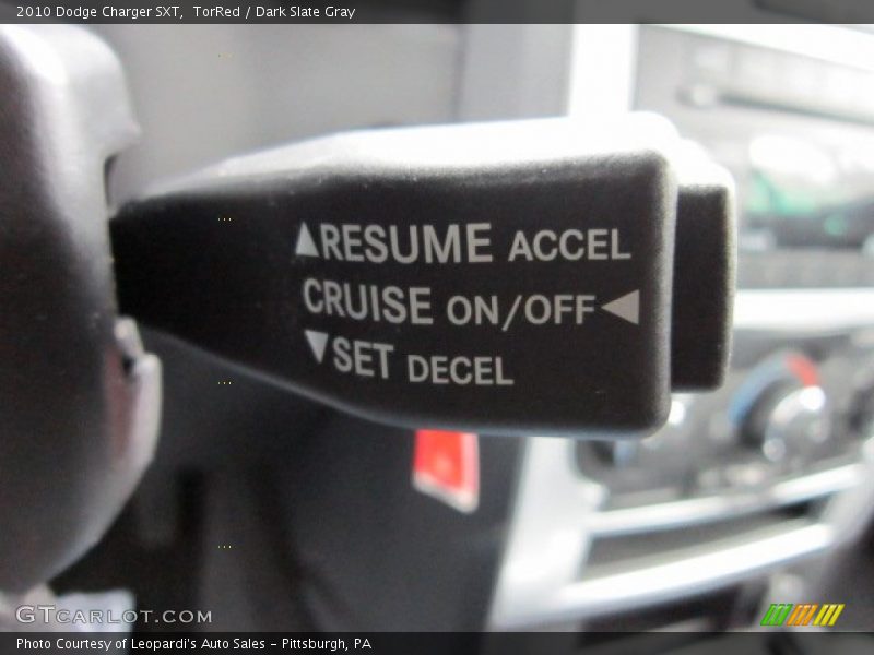 TorRed / Dark Slate Gray 2010 Dodge Charger SXT