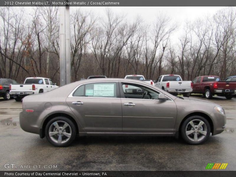 Mocha Steel Metallic / Cocoa/Cashmere 2012 Chevrolet Malibu LT