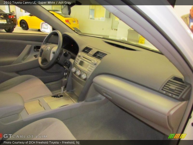 Super White / Ash Gray 2010 Toyota Camry LE