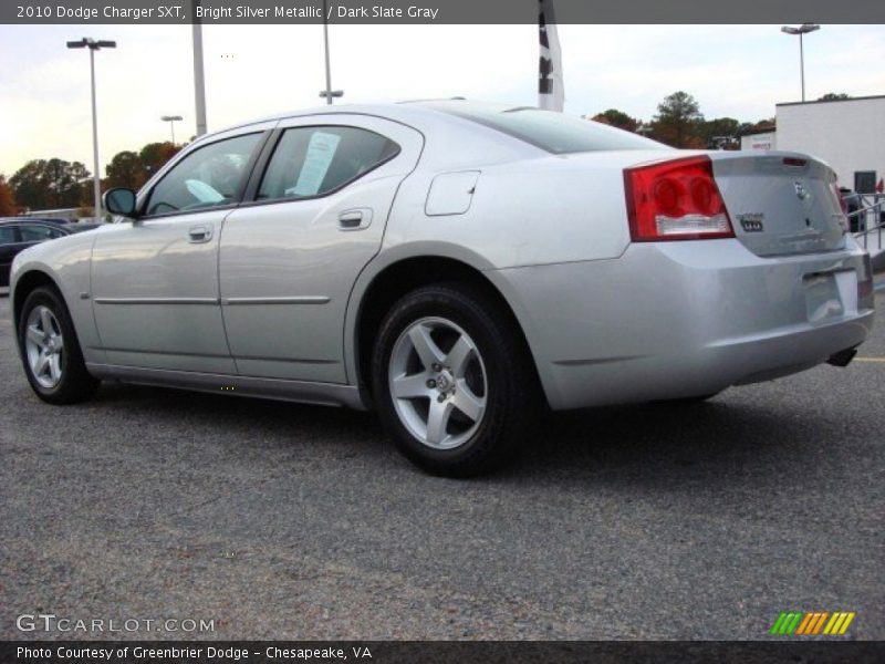 Bright Silver Metallic / Dark Slate Gray 2010 Dodge Charger SXT
