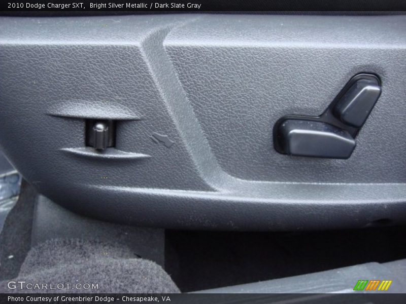 Bright Silver Metallic / Dark Slate Gray 2010 Dodge Charger SXT