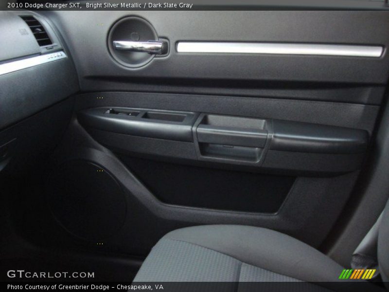 Bright Silver Metallic / Dark Slate Gray 2010 Dodge Charger SXT