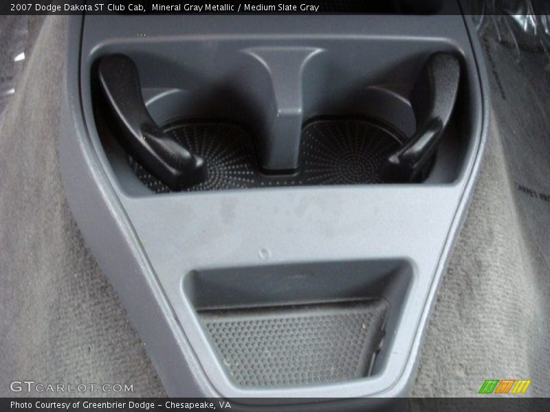 Mineral Gray Metallic / Medium Slate Gray 2007 Dodge Dakota ST Club Cab