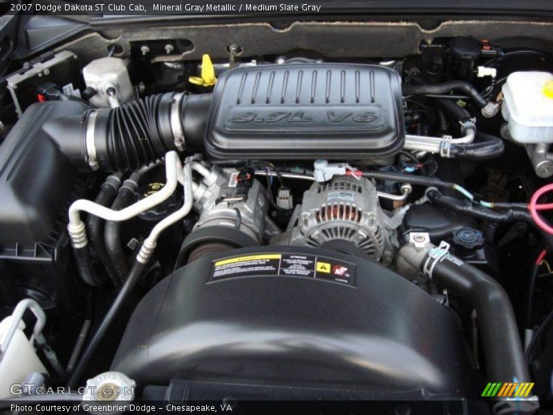  2007 Dakota ST Club Cab Engine - 3.7 Liter SOHC 12-Valve PowerTech V6