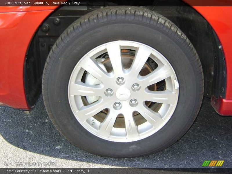 Rave Red / Gray 2008 Mitsubishi Galant ES