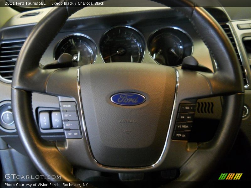 Tuxedo Black / Charcoal Black 2011 Ford Taurus SEL