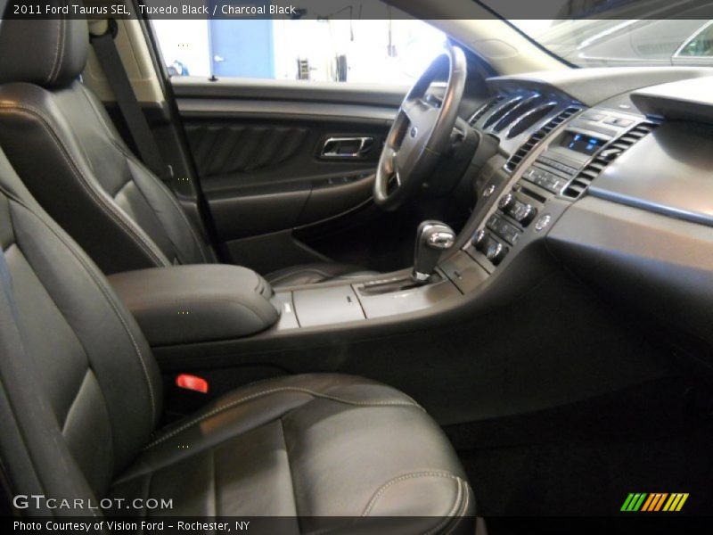  2011 Taurus SEL Charcoal Black Interior