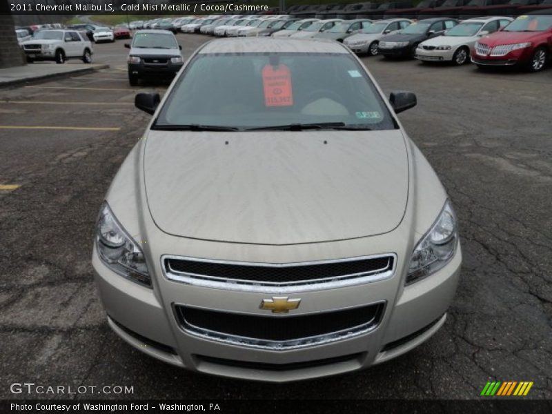 Gold Mist Metallic / Cocoa/Cashmere 2011 Chevrolet Malibu LS