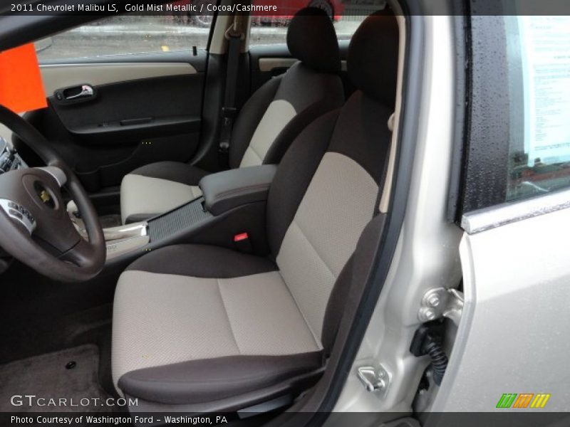 Gold Mist Metallic / Cocoa/Cashmere 2011 Chevrolet Malibu LS