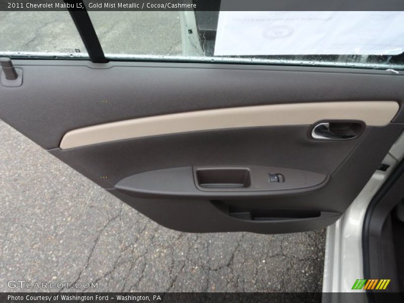 Gold Mist Metallic / Cocoa/Cashmere 2011 Chevrolet Malibu LS