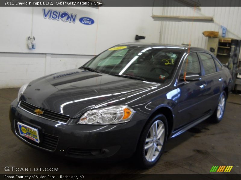 Cyber Gray Metallic / Gray 2011 Chevrolet Impala LTZ