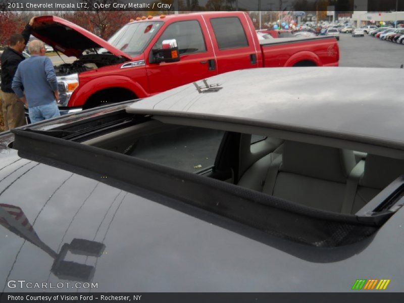 Cyber Gray Metallic / Gray 2011 Chevrolet Impala LTZ