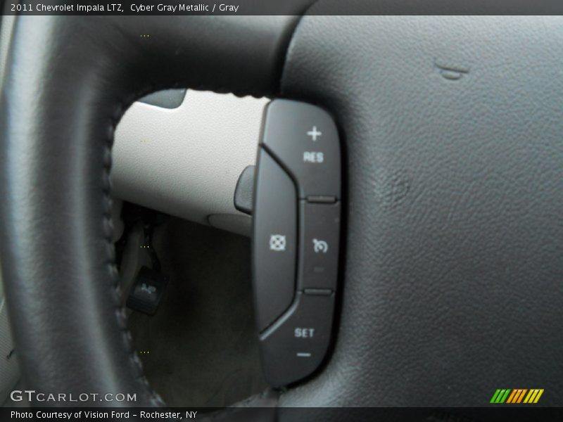 Cyber Gray Metallic / Gray 2011 Chevrolet Impala LTZ