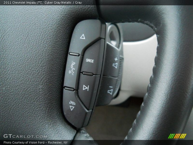 Cyber Gray Metallic / Gray 2011 Chevrolet Impala LTZ