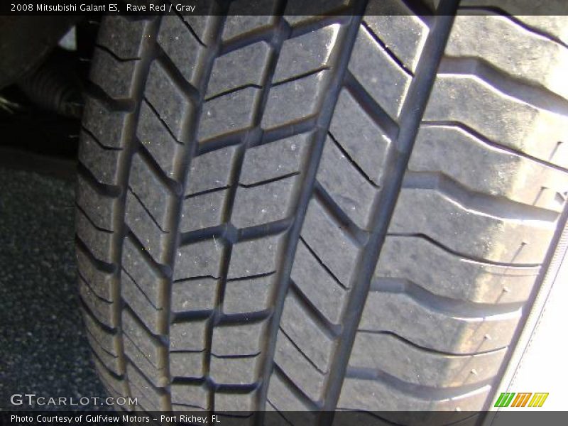 Rave Red / Gray 2008 Mitsubishi Galant ES