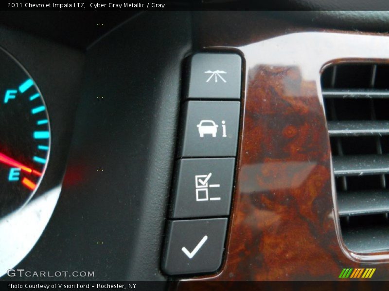 Cyber Gray Metallic / Gray 2011 Chevrolet Impala LTZ
