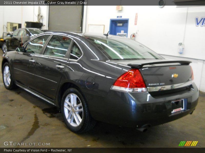 Cyber Gray Metallic / Gray 2011 Chevrolet Impala LTZ