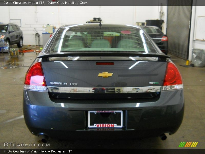 Cyber Gray Metallic / Gray 2011 Chevrolet Impala LTZ
