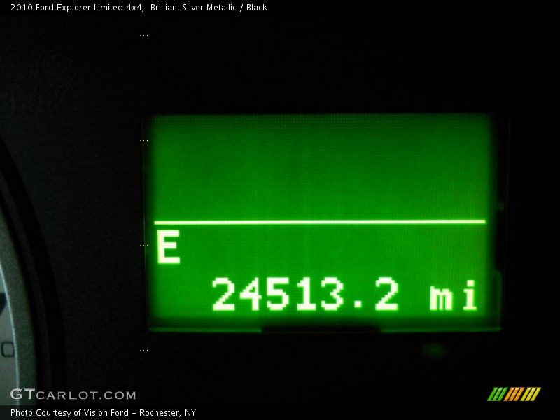 Brilliant Silver Metallic / Black 2010 Ford Explorer Limited 4x4