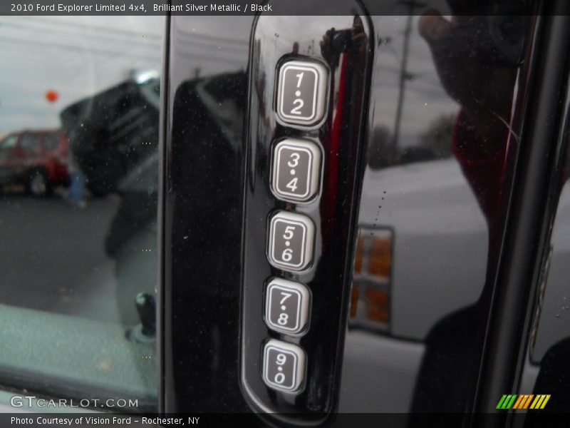 Brilliant Silver Metallic / Black 2010 Ford Explorer Limited 4x4