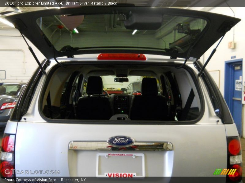 Brilliant Silver Metallic / Black 2010 Ford Explorer Limited 4x4