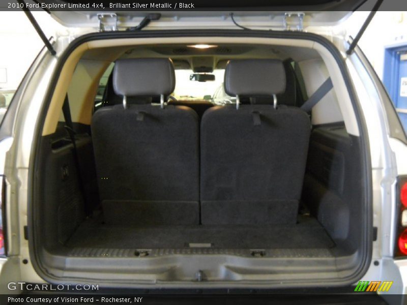 Brilliant Silver Metallic / Black 2010 Ford Explorer Limited 4x4